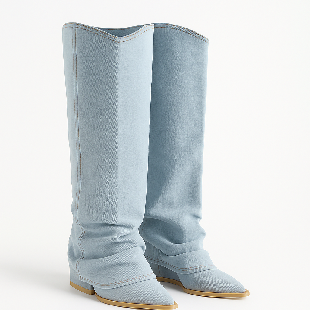 Dakota Bottes Santiags Denim