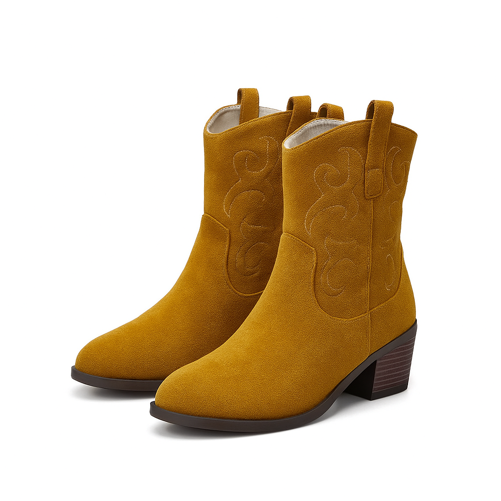 Sierra Bottes Cowboy Mi‑Mollet Brodées