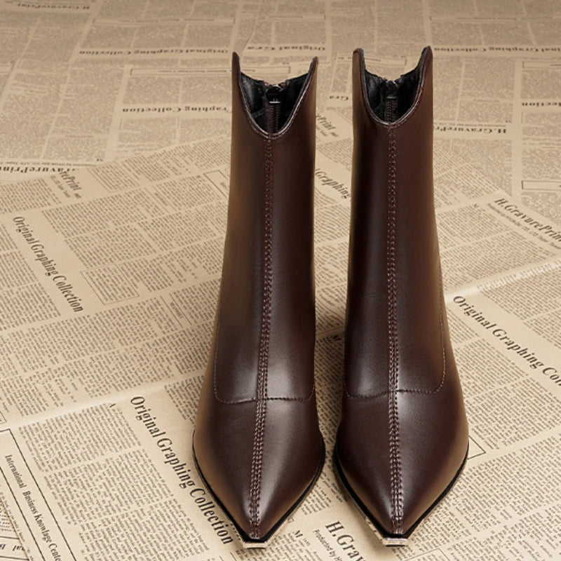 Toscana Bottines Santiags Similicuir