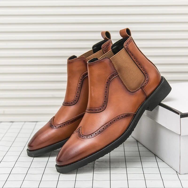 Chelsea Al-Waqar Bottines élégantes et imperméables