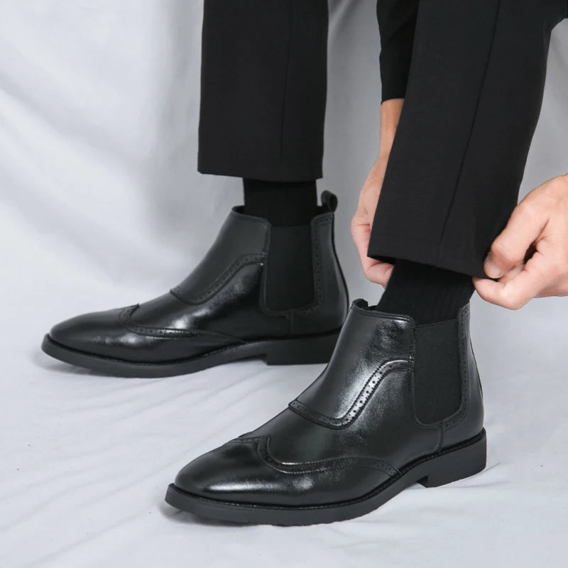 Chelsea Al-Waqar Bottines élégantes et imperméables