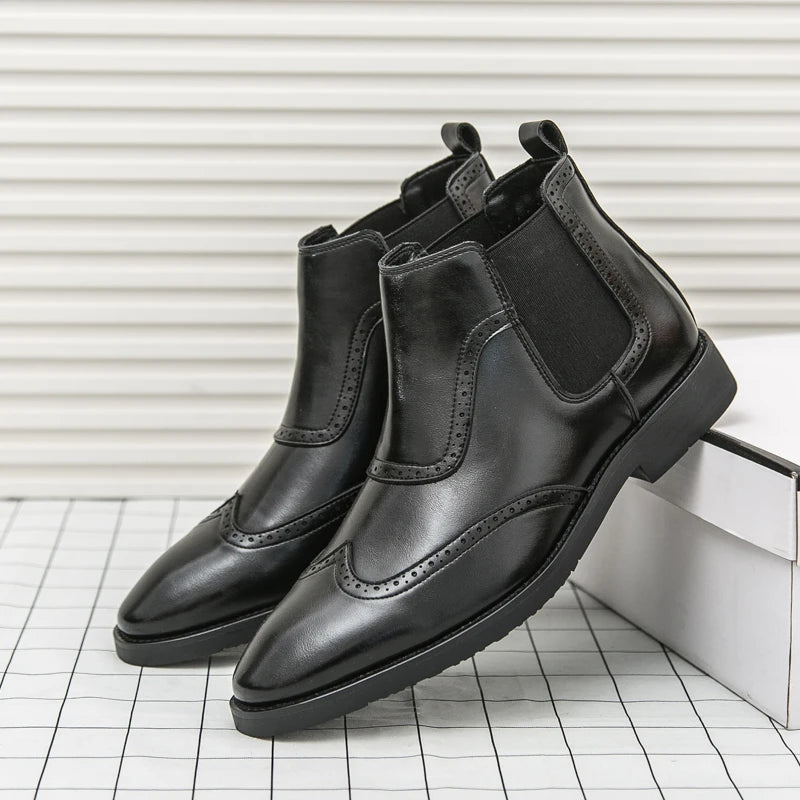 Chelsea Al-Waqar Bottines élégantes et imperméables