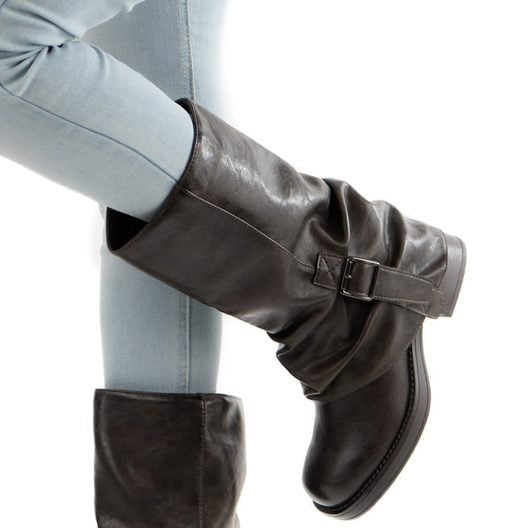 Dakota Bottes Cavalier Similicuir