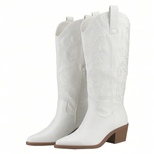 Alba Bottes Santiags Similicuir