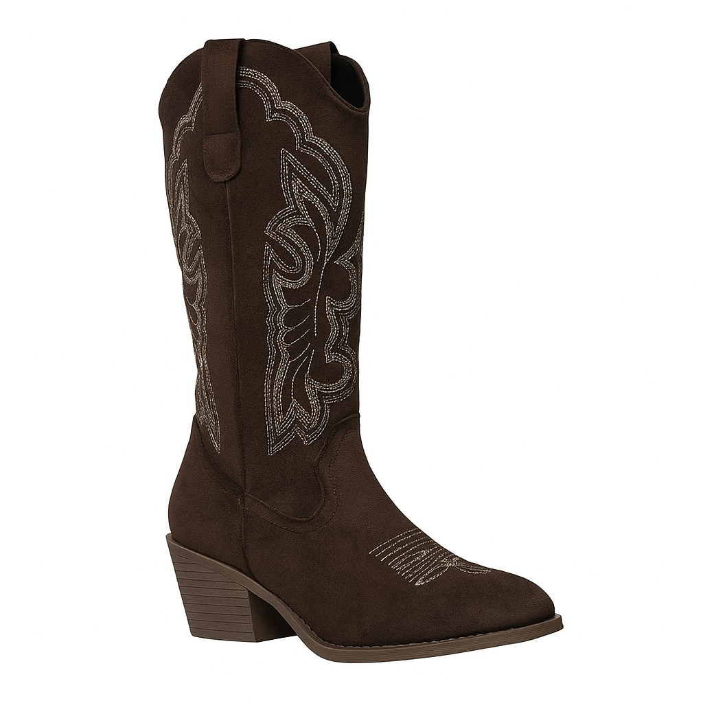 Dust Bottes cowboy brodées femme