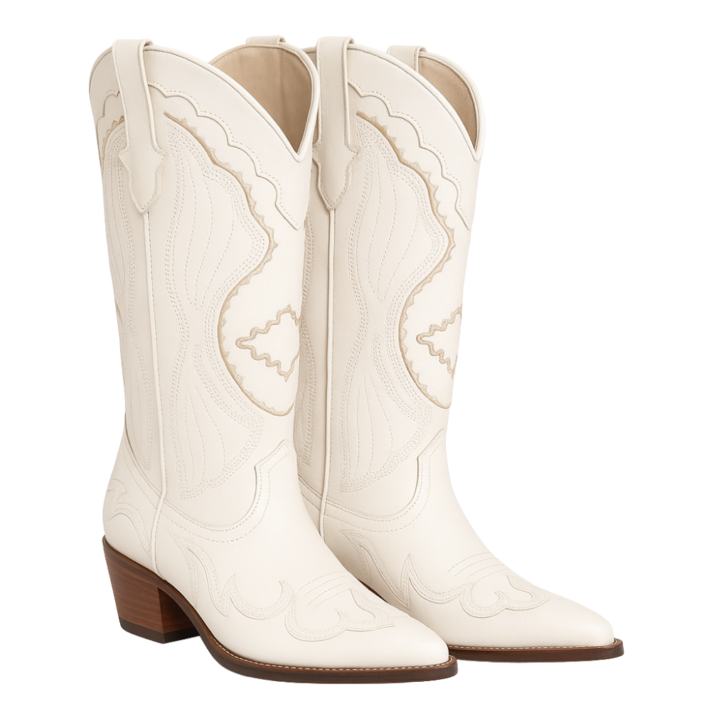 Serena Bottes Santiags Similicuir