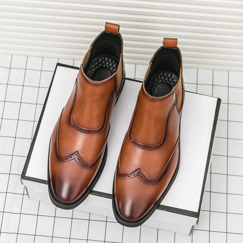 Chelsea Al-Waqar Bottines élégantes et imperméables