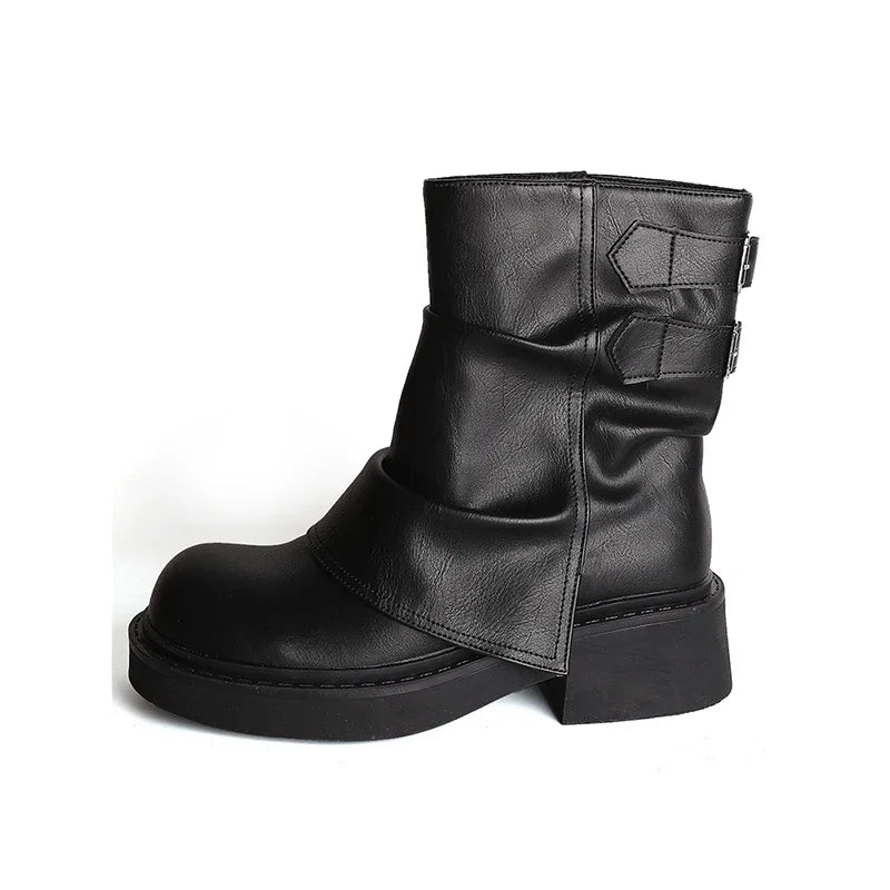 Austin Bottines Santiags Plateforme