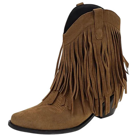 Dallas Bottines western à franges